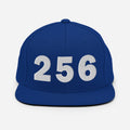 256 Area Code Snapback Hat