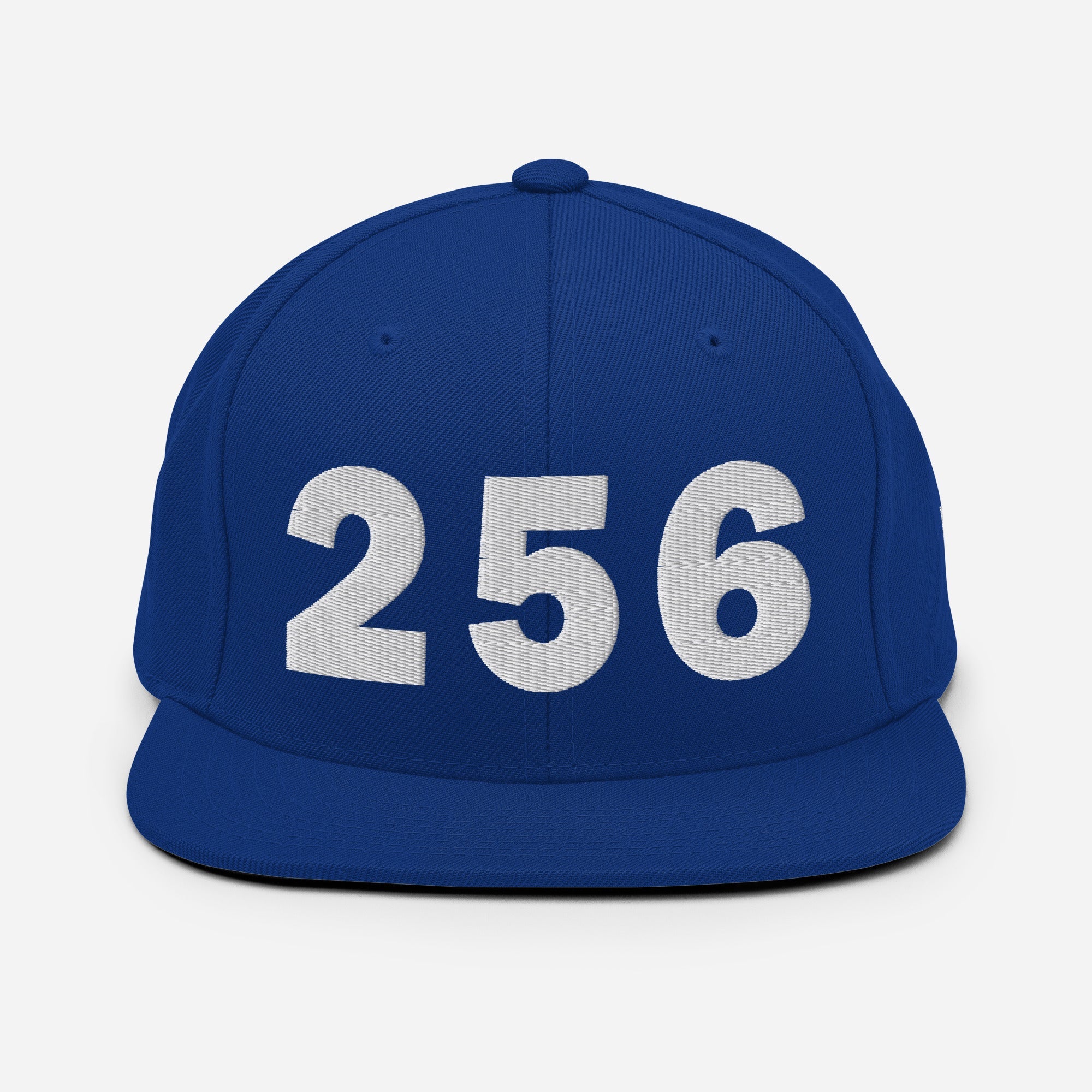 256 Area Code Snapback Hat
