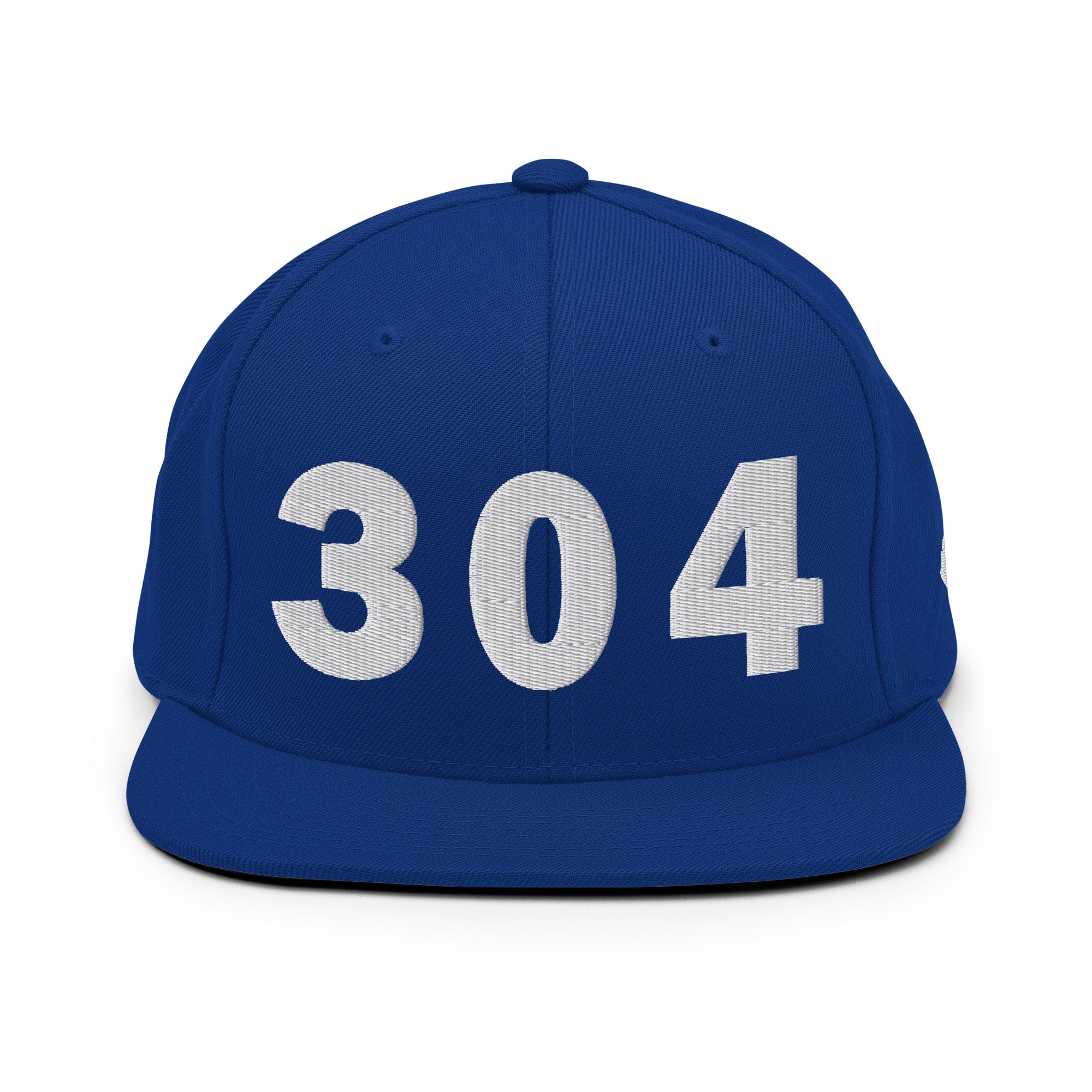 304 Area Code Snapback Hat