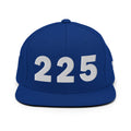 225 Area Code Snapback Hat