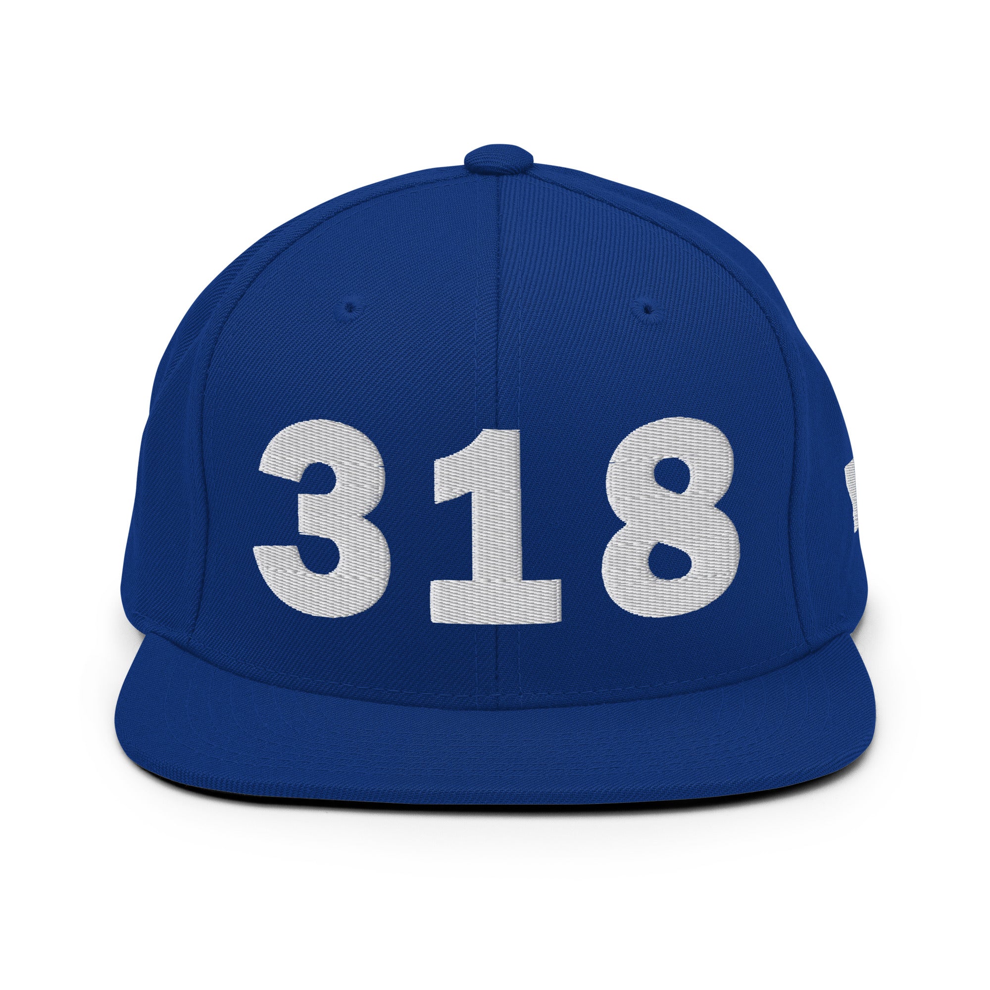 318 Area Code Snapback Hat