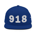 918 Area Code Snapback Hat