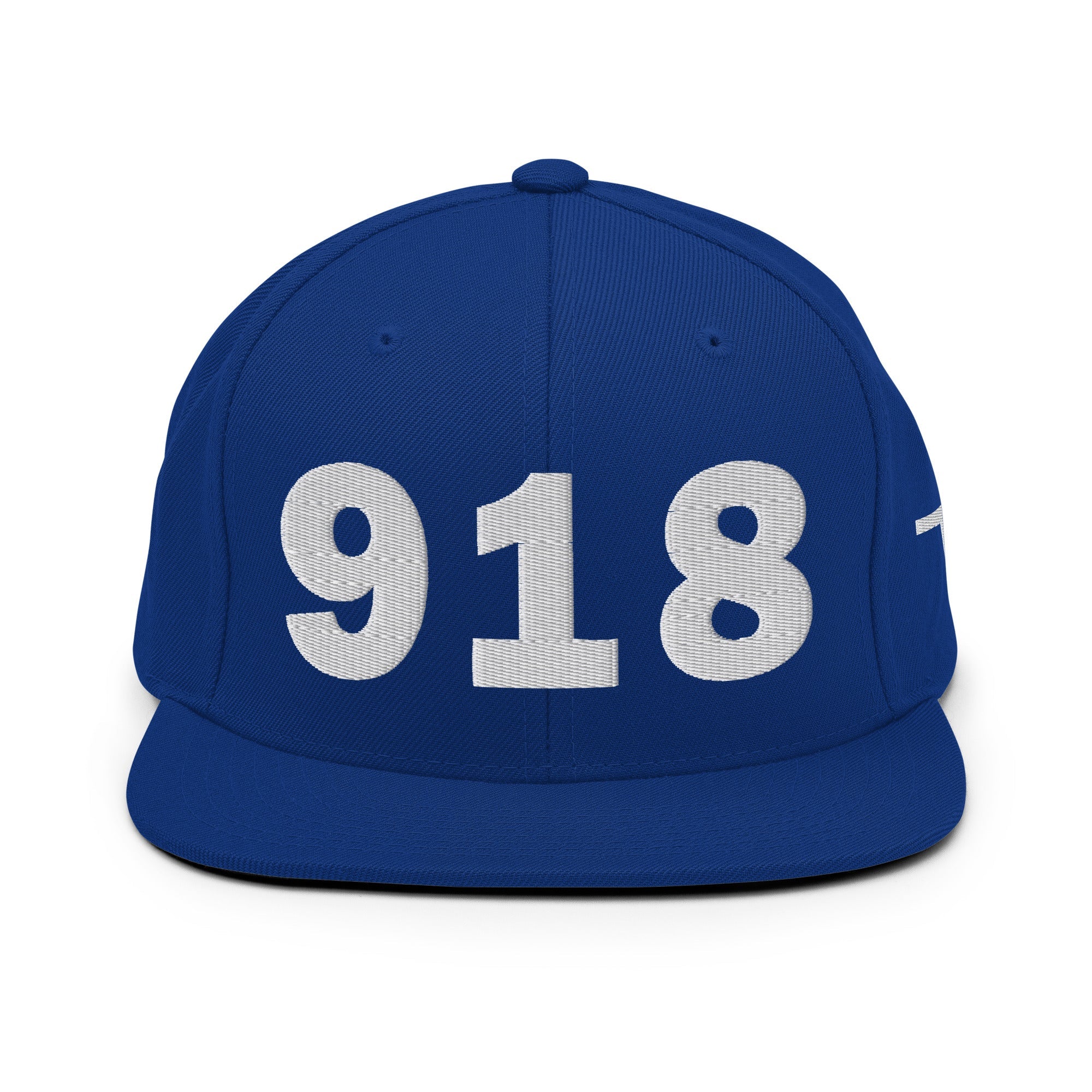 918 Area Code Snapback Hat