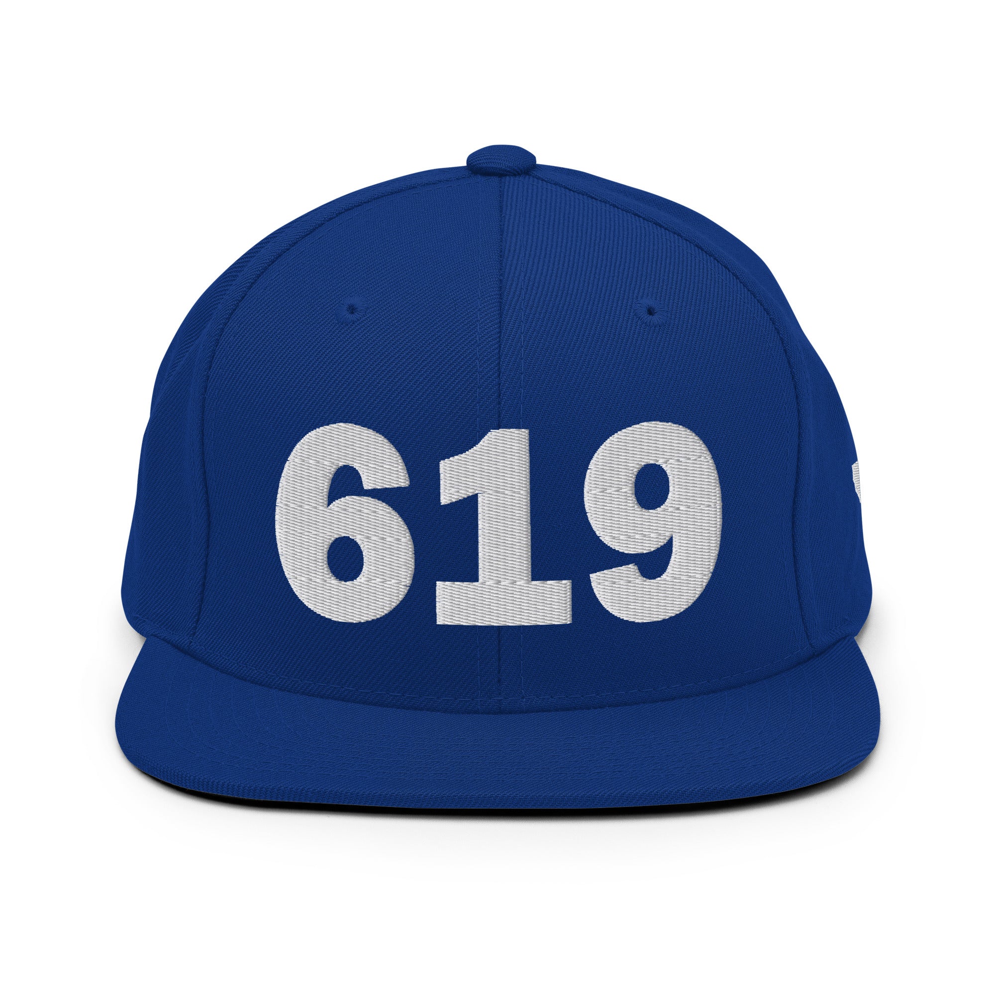 619 Area Code Snapback Hat