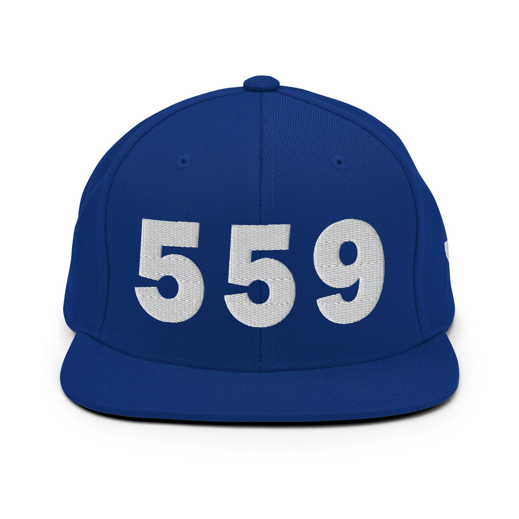 559 Area Code Snapback Hat