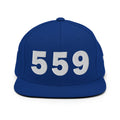 559 Area Code Snapback Hat