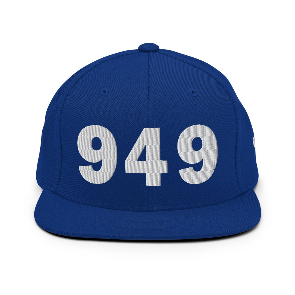 949 Area Code Snapback Hat