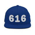 616 Area Code Snapback Hat
