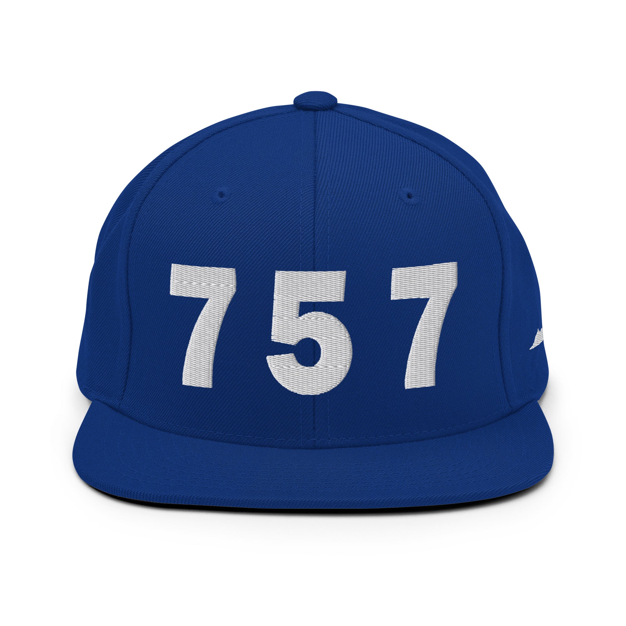 757 Area Code Snapback Hat