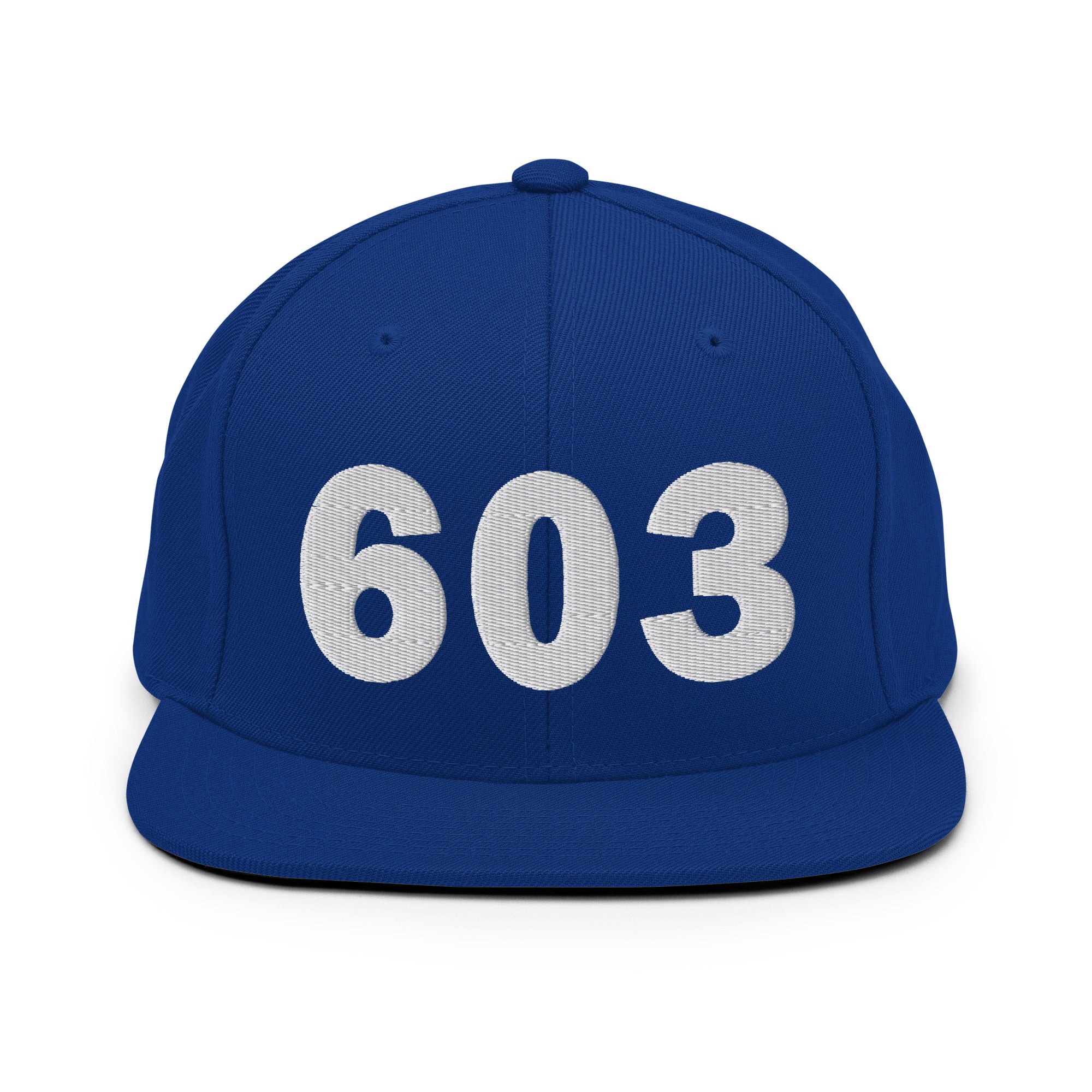 603 Area Code Snapback Hat