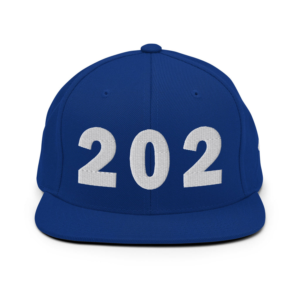 202 Area Code Snapback Hat