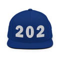 202 Area Code Snapback Hat