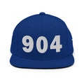 904 Area Code Snapback Hat