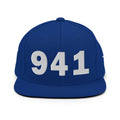 941 Area Code Snapback Hat