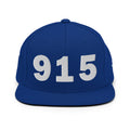 915 Area Code Snapback Hat