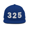 325 Area Code Snapback Hat