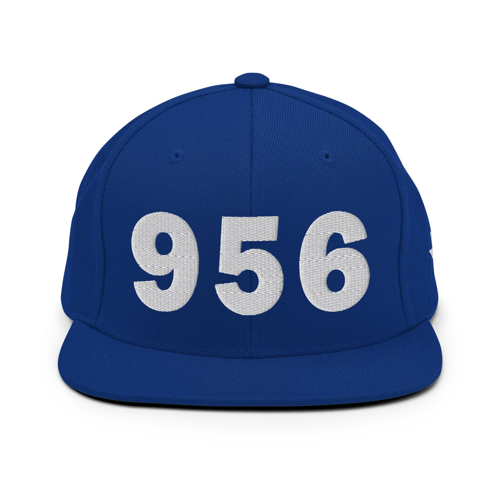 956 Area Code Snapback Hat