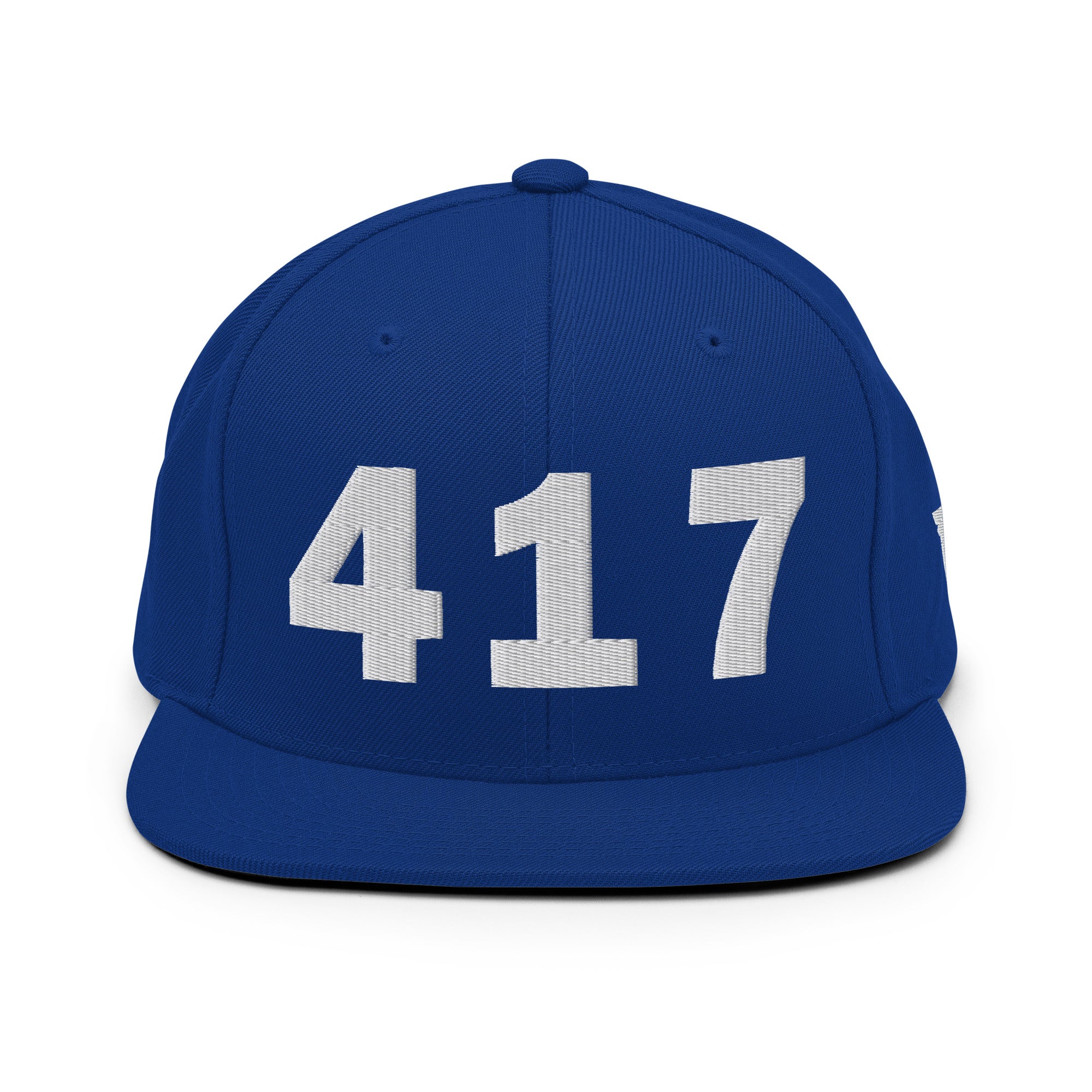 417 Area Code Snapback Hat