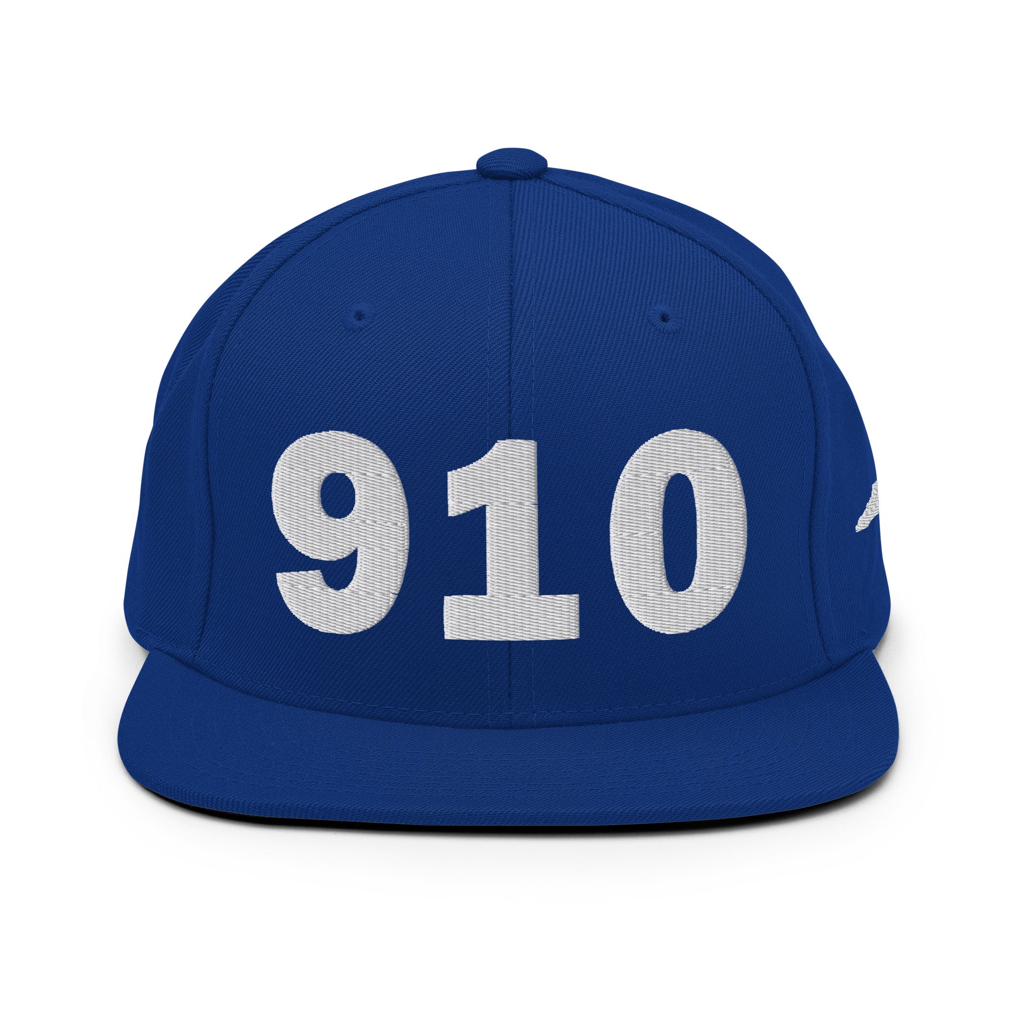 910 Area Code Snapback Hat