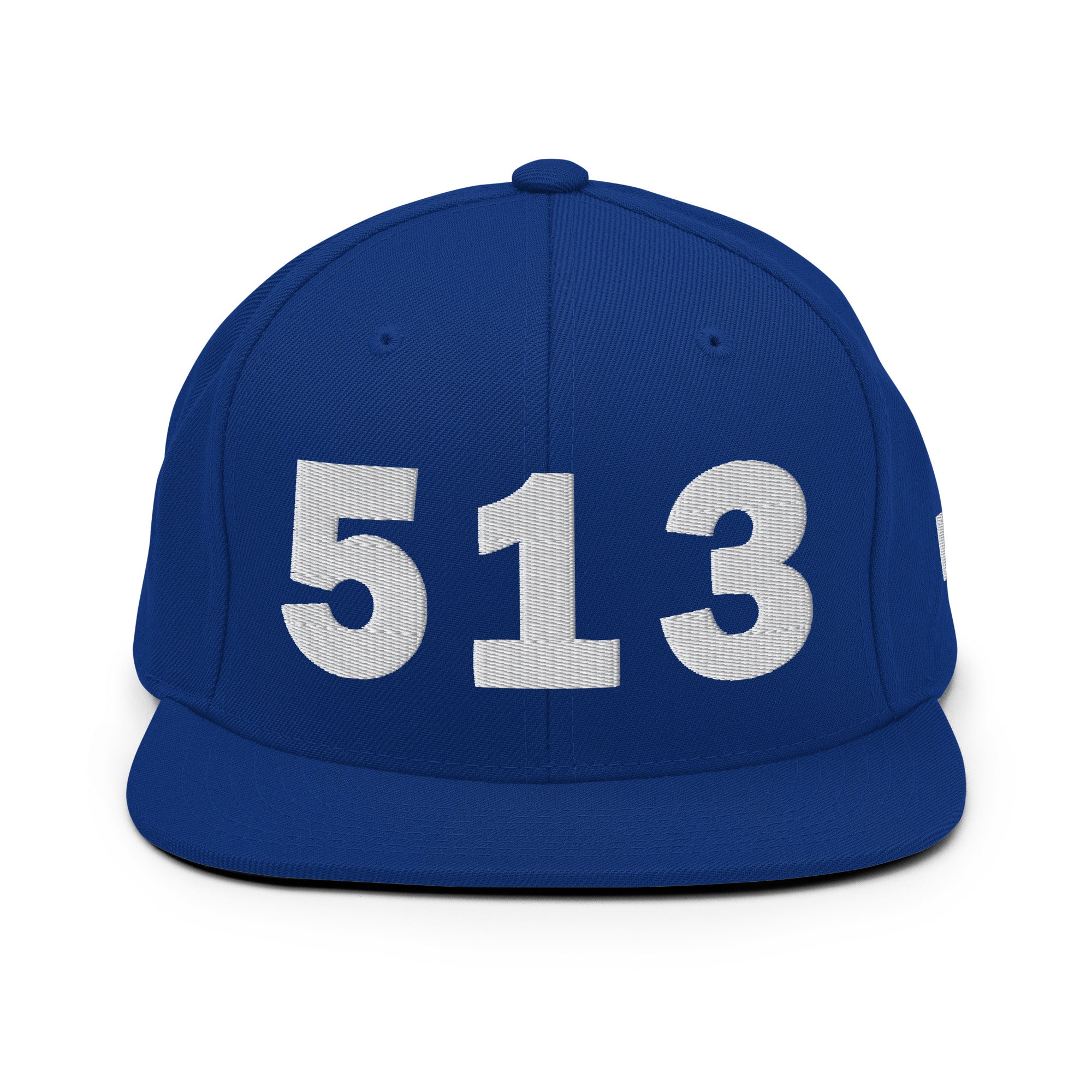 513 Area Code Snapback Hat