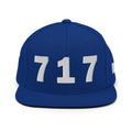 717 Area Code Snapback Hat
