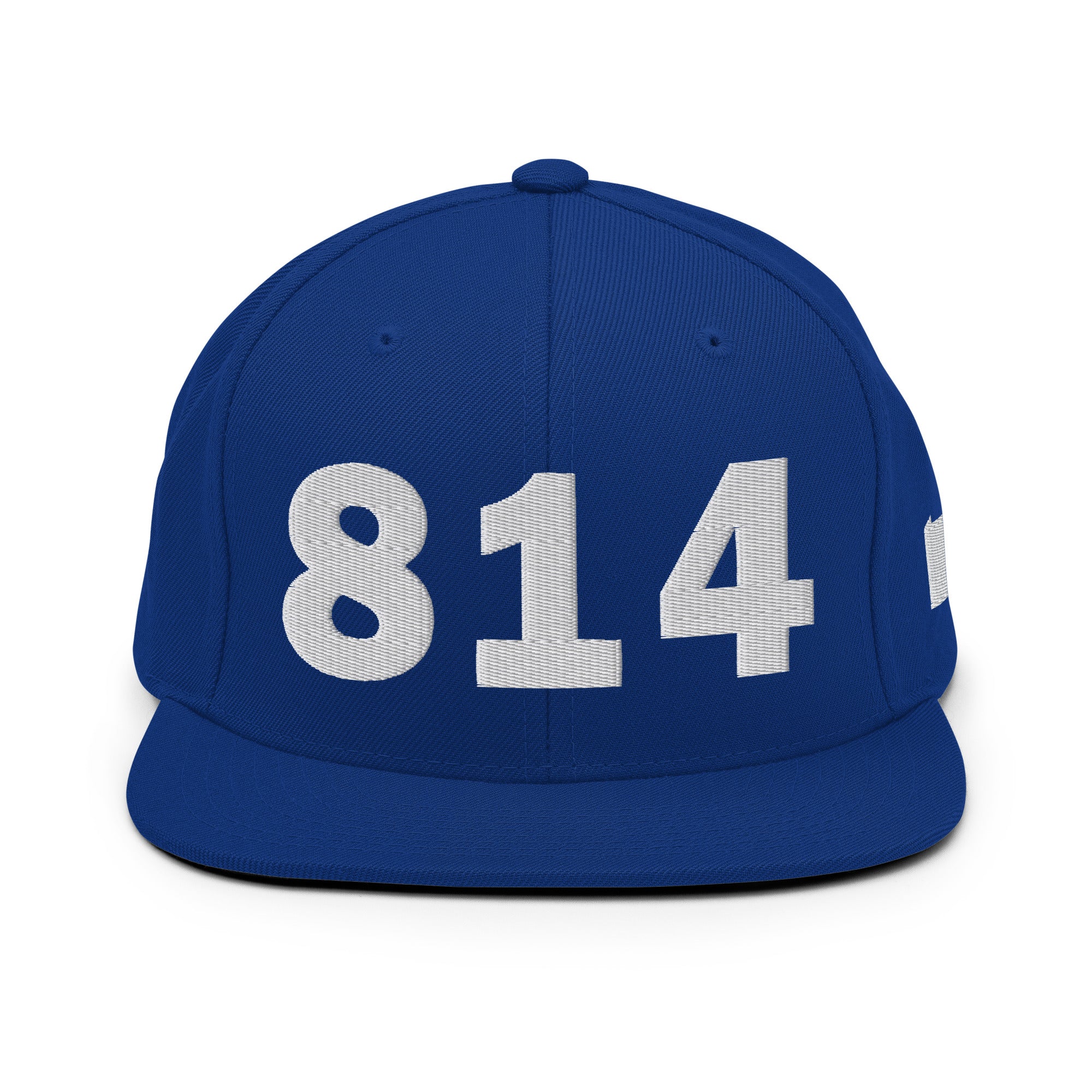 814 Area Code Snapback Hat