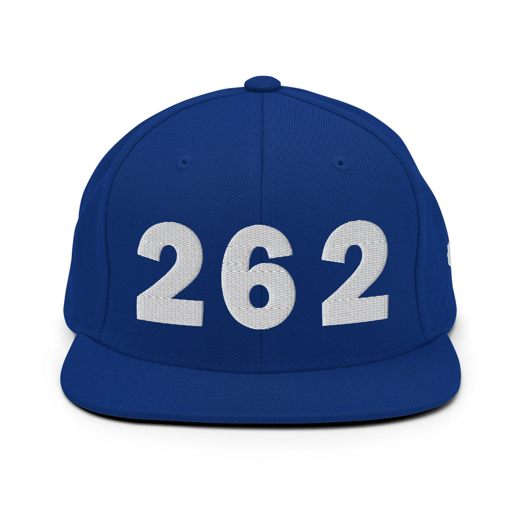262 Area Code Snapback Hat