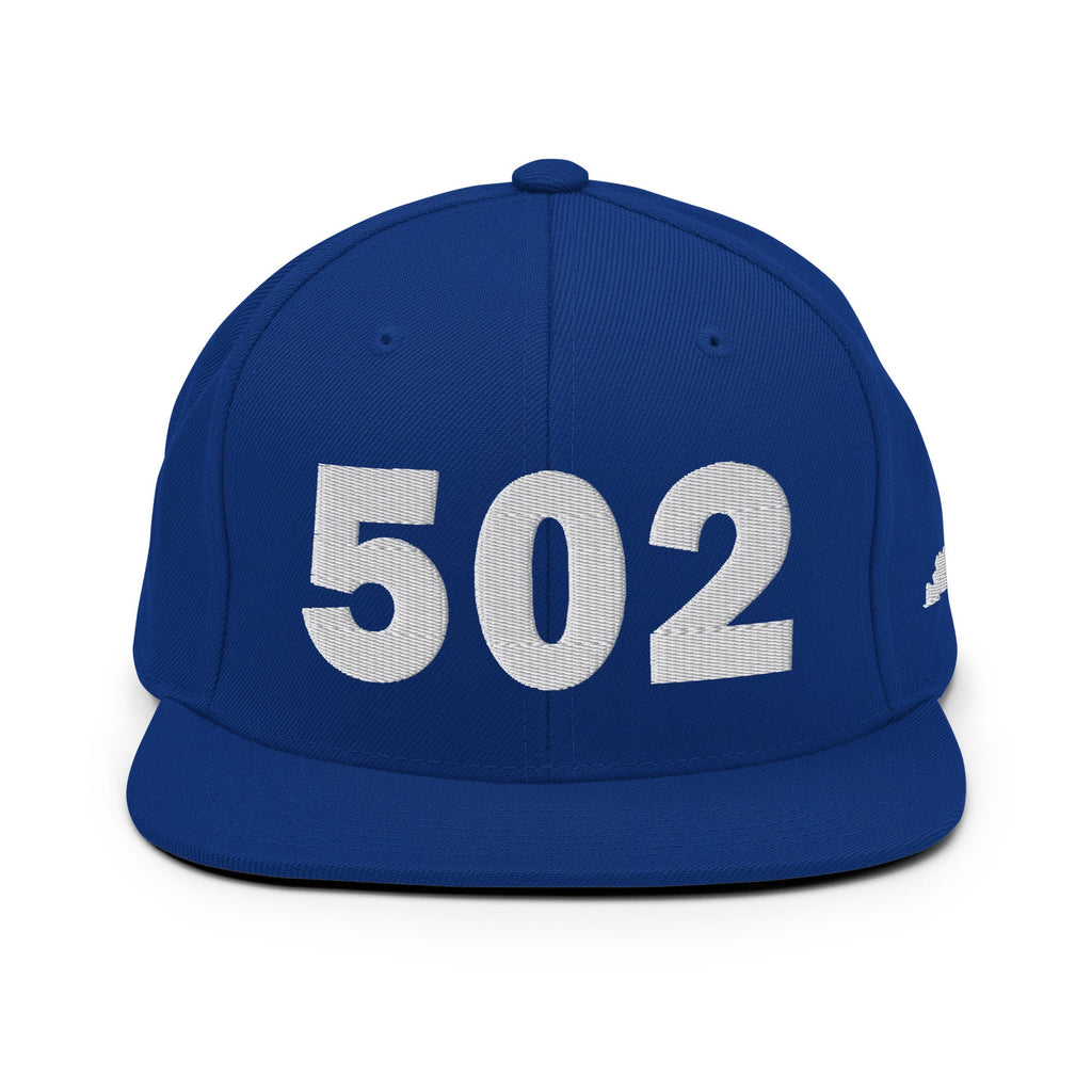502 Area Code Snapback Hat