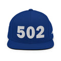 502 Area Code Snapback Hat