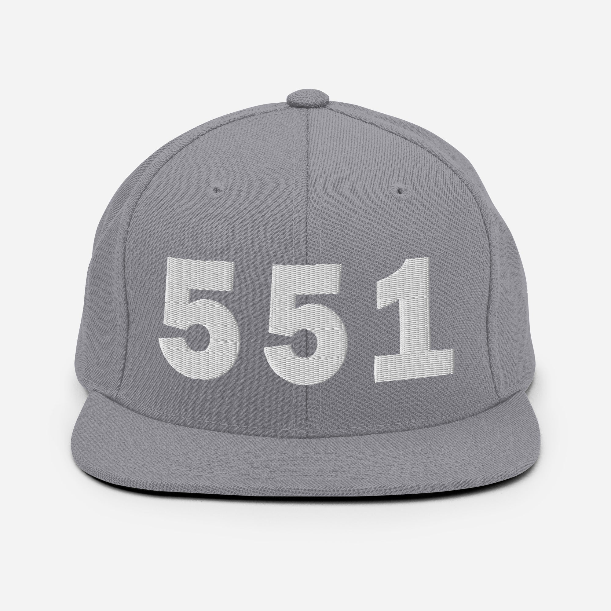 551 Area Code Snapback Hat