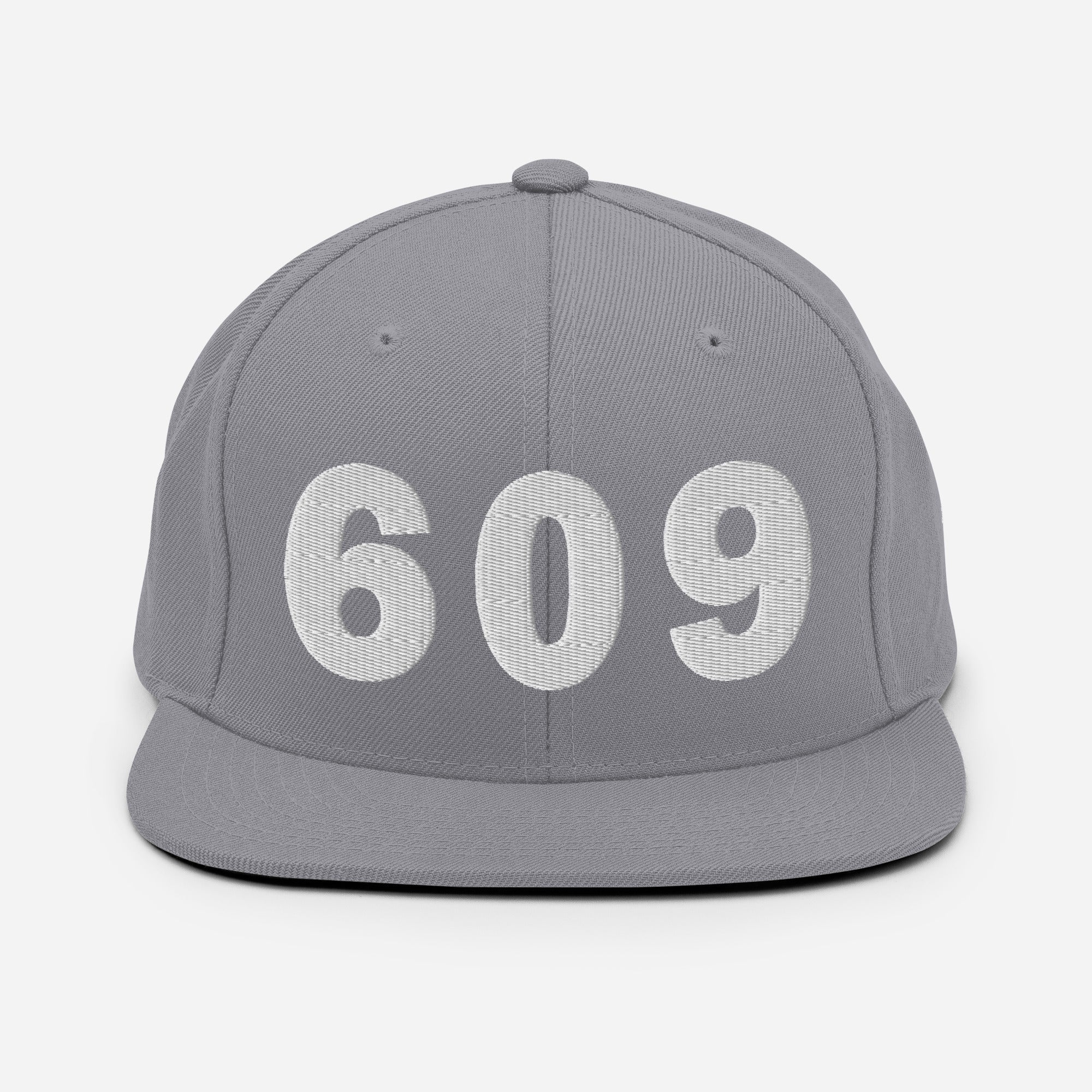 609 Area Code Snapback Hat
