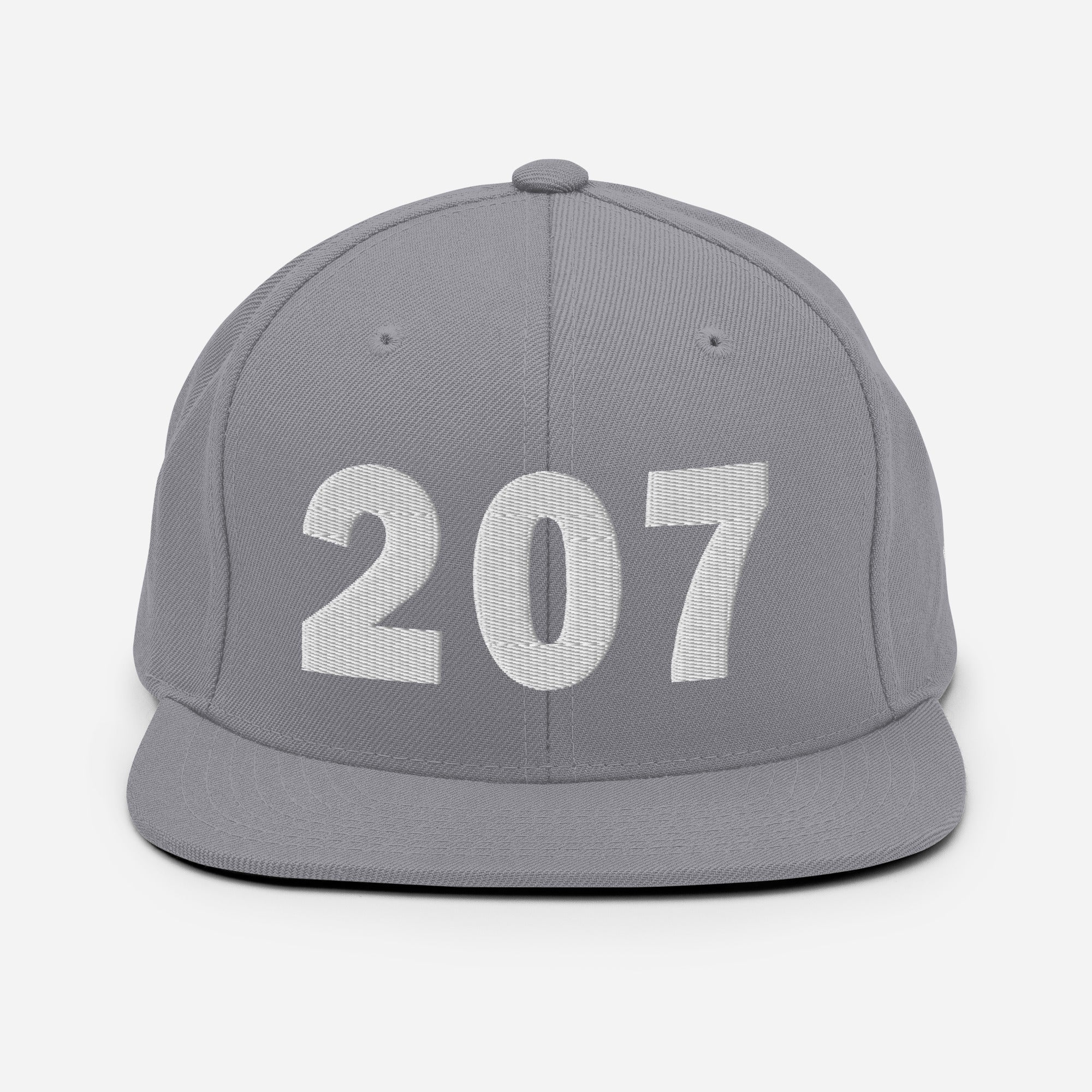 207 Area Code Snapback Hat