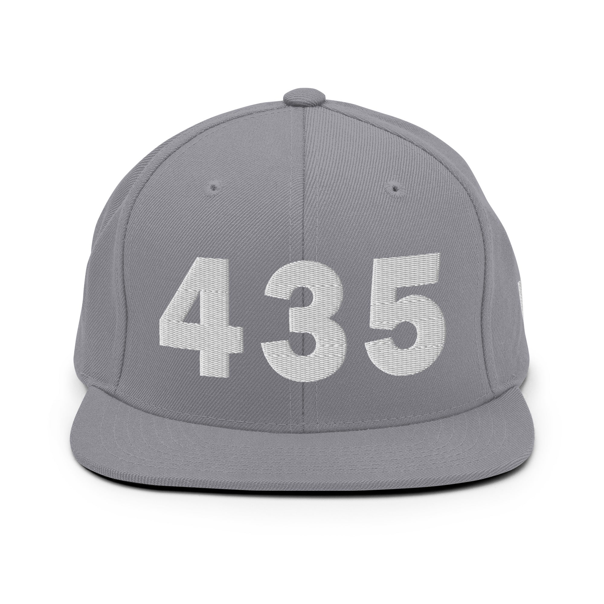435 Area Code Snapback Hat