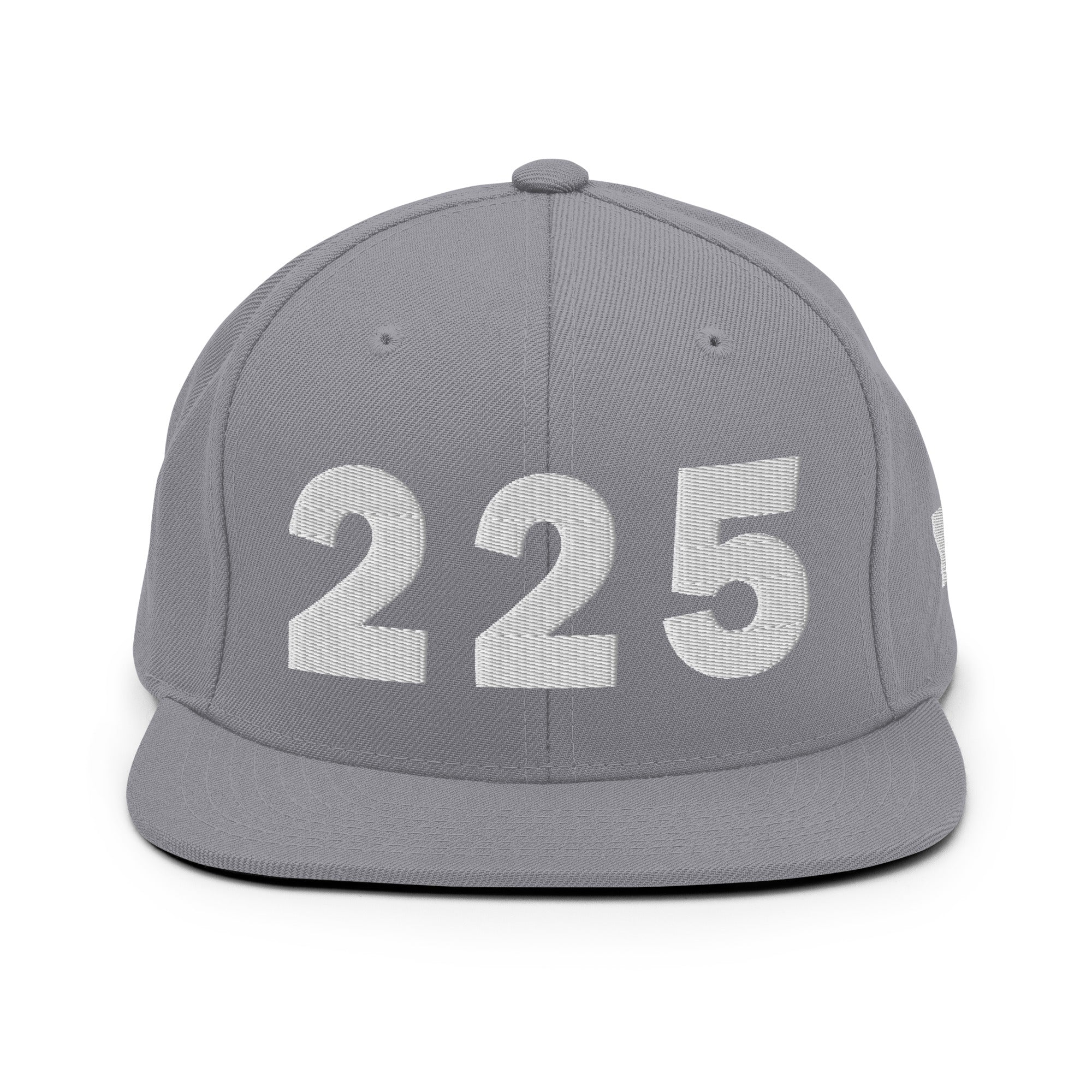 225 Area Code Snapback Hat