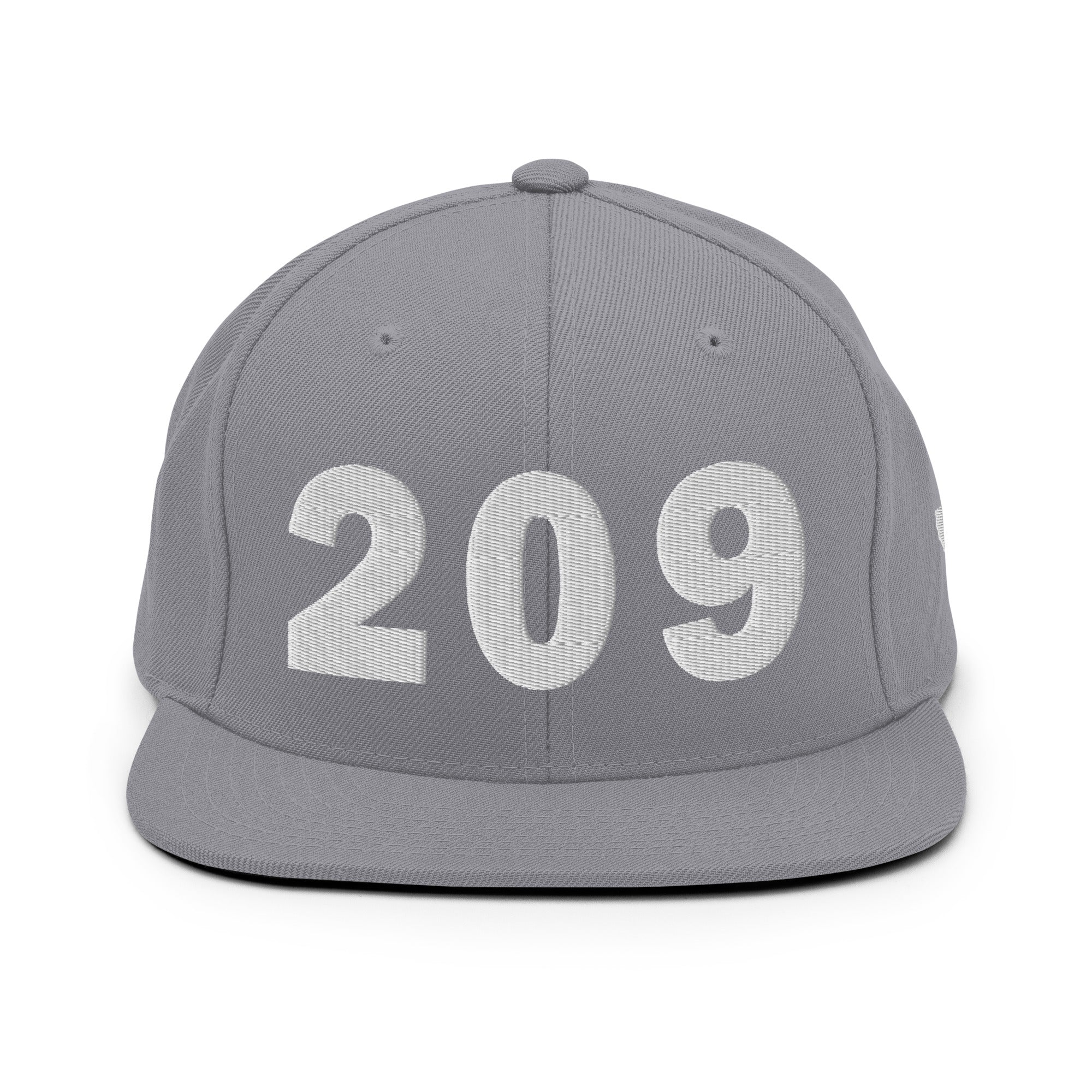 209 Area Code Snapback Hat
