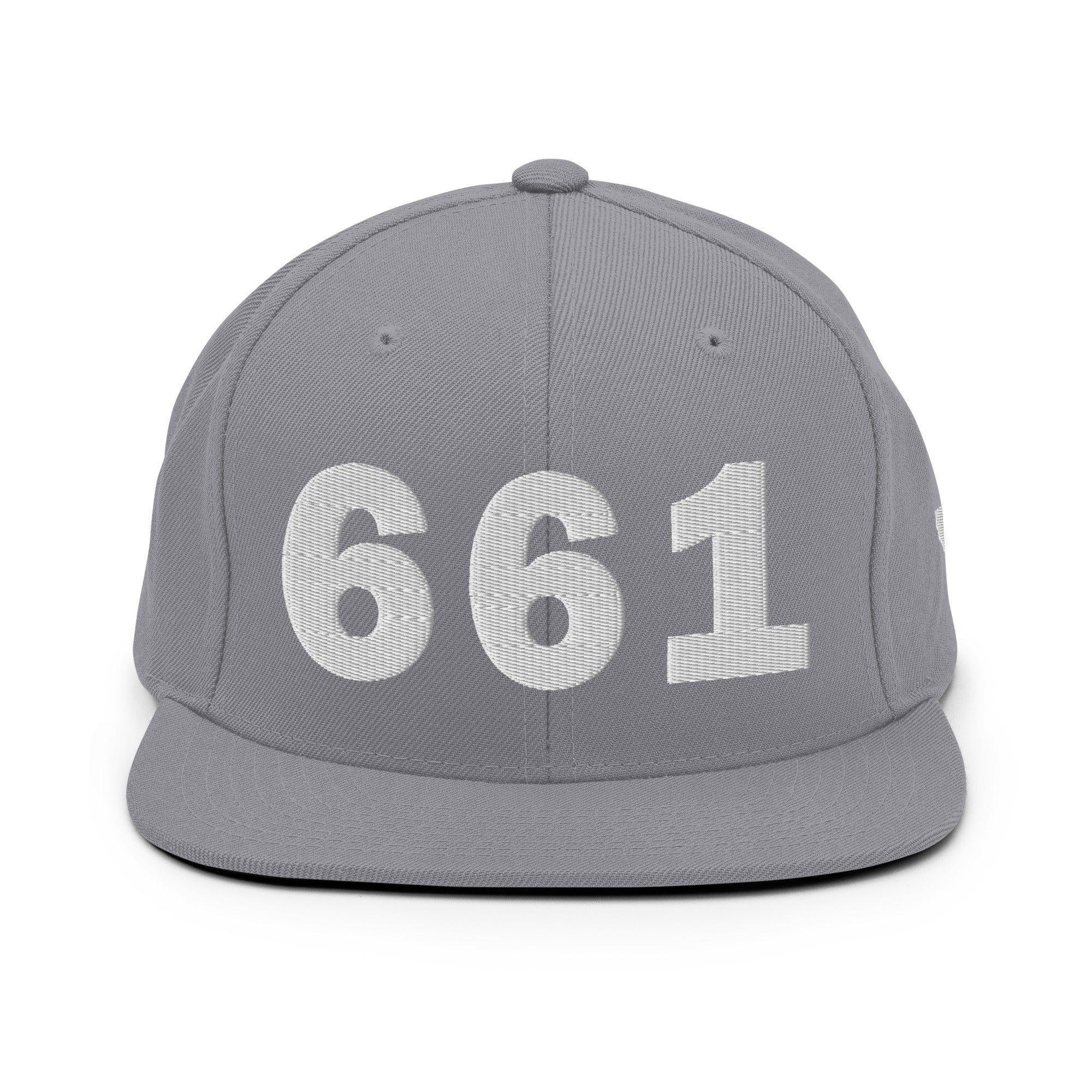 661 Area Code Snapback Hat