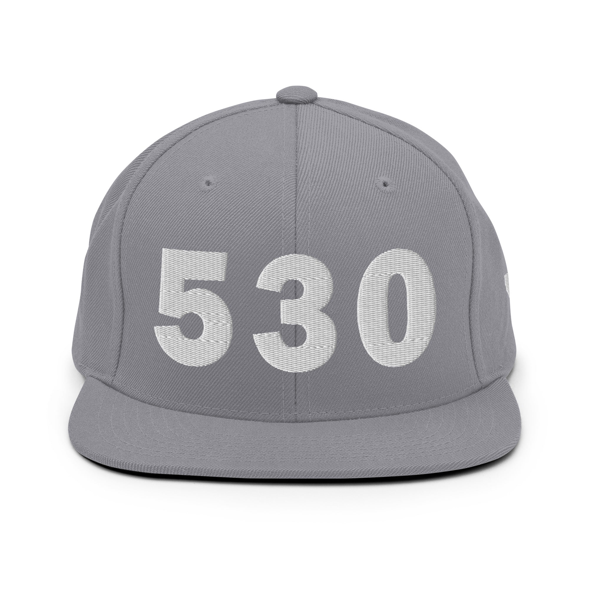 530 Area Code Snapback Hat