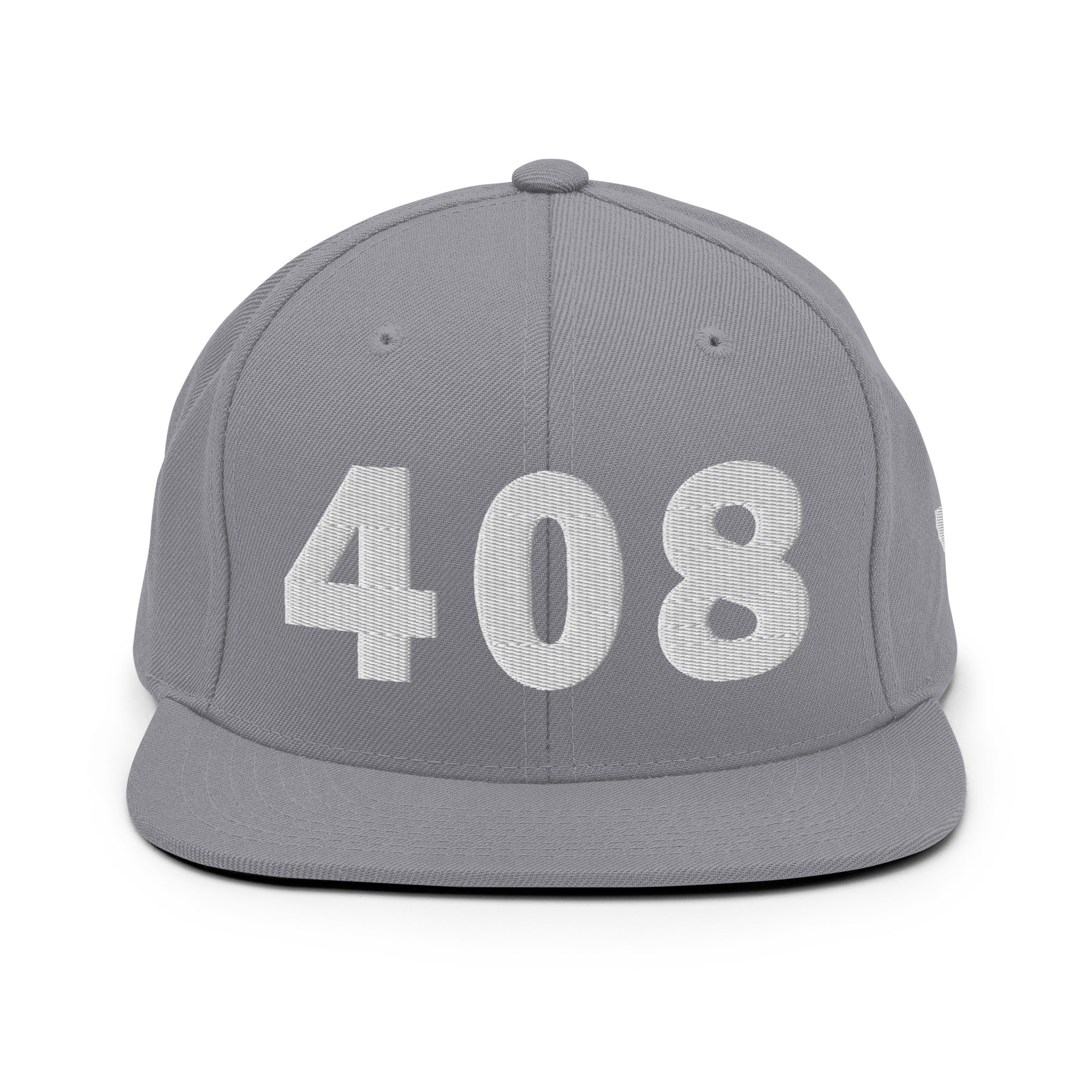 408 Area Code Snapback Hat