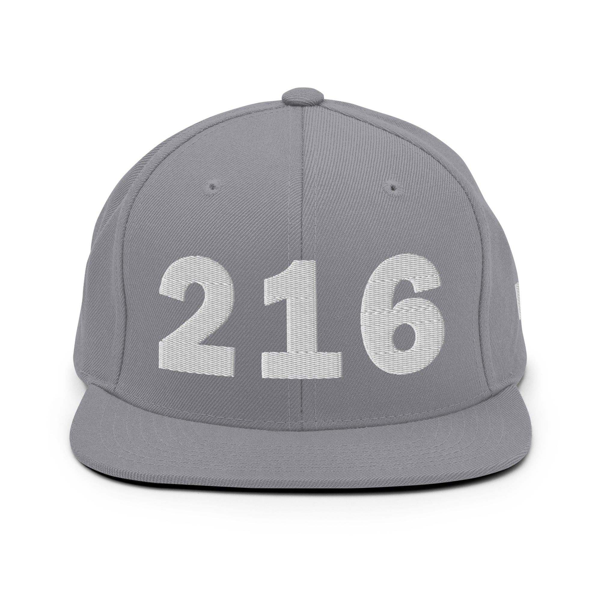216 Area Code Snapback Hat