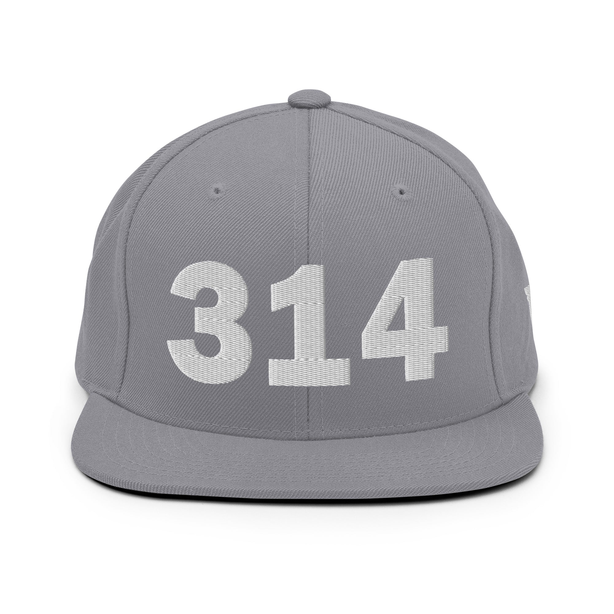 314 Area Code Snapback Hat