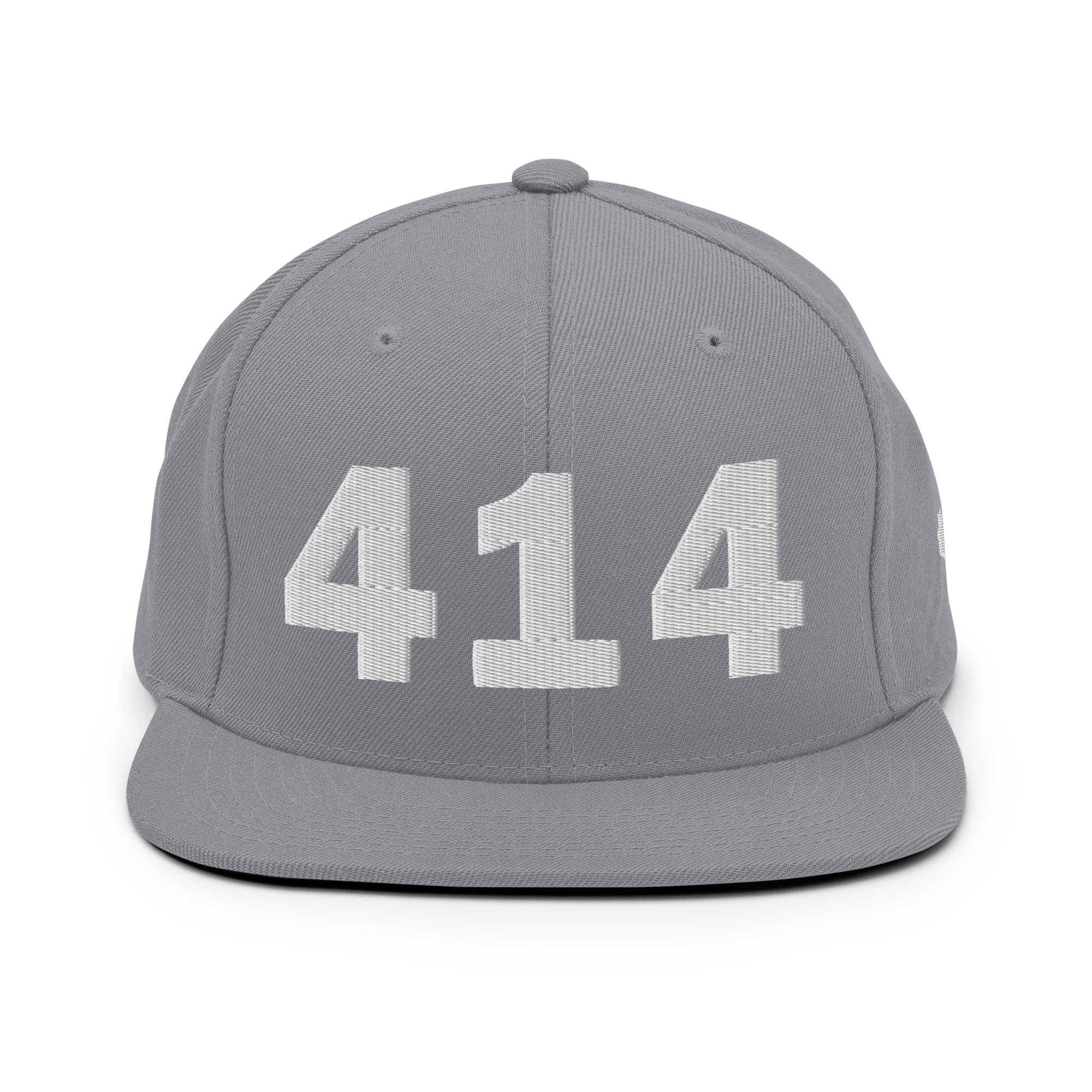 414 Area Code Snapback Hat