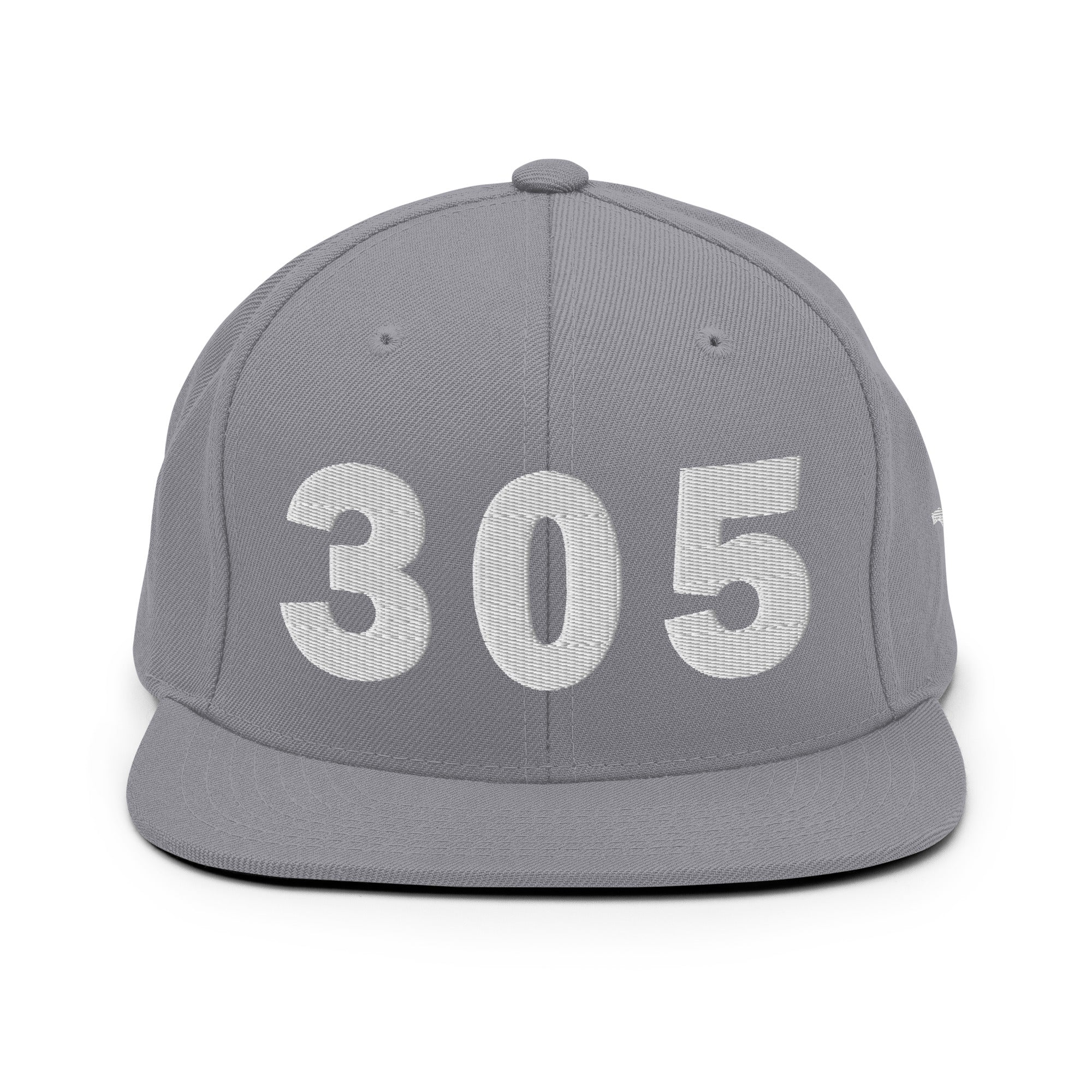 305 Area Code Snapback Hat