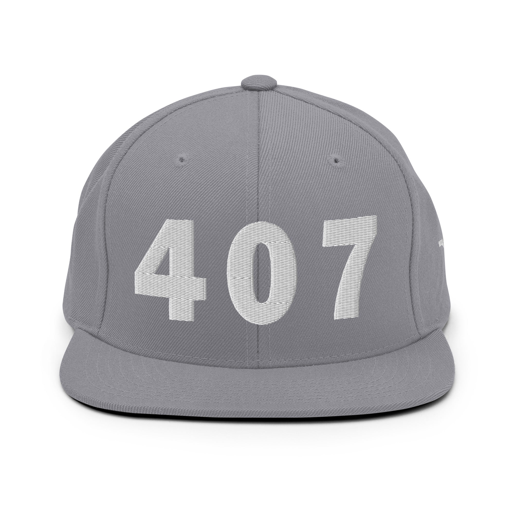 407 Area Code Snapback Hat