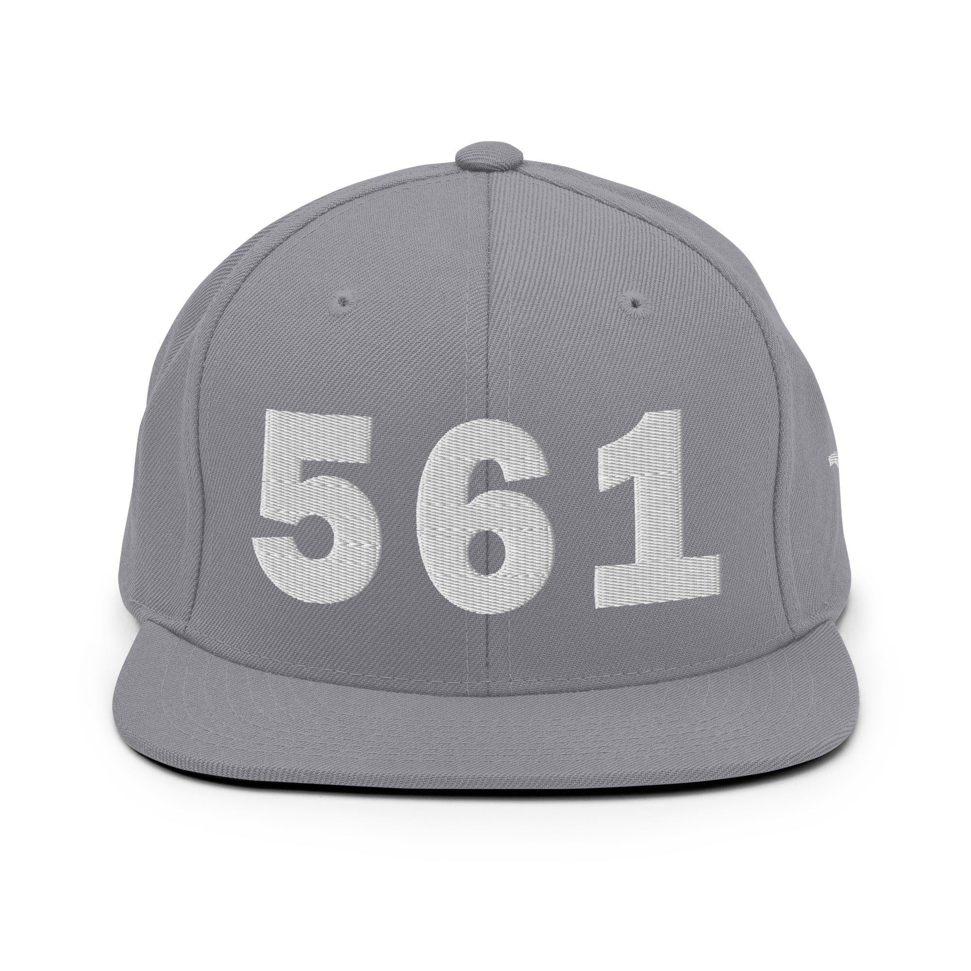 561 Area Code Snapback Hat