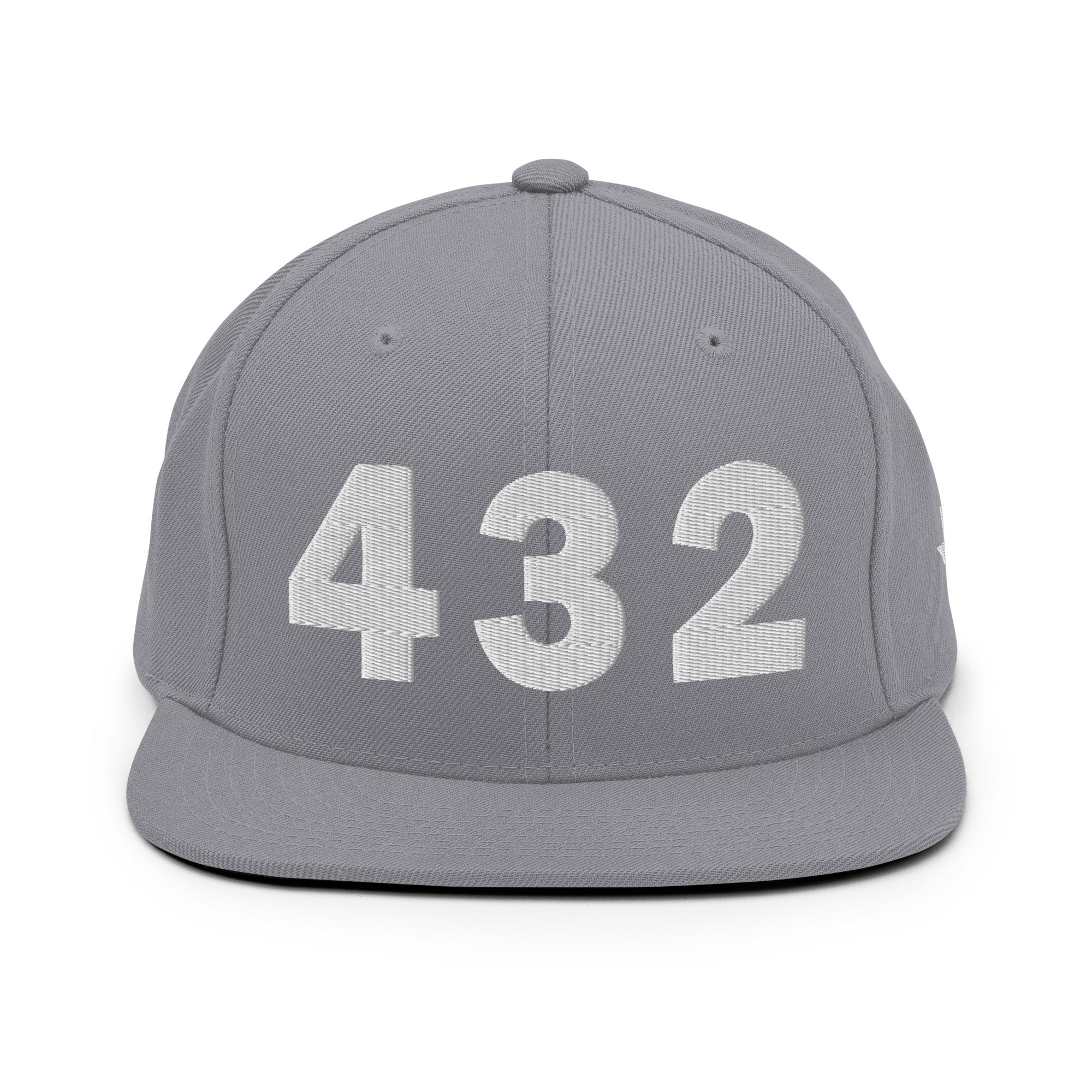 432 Area Code Snapback Hat