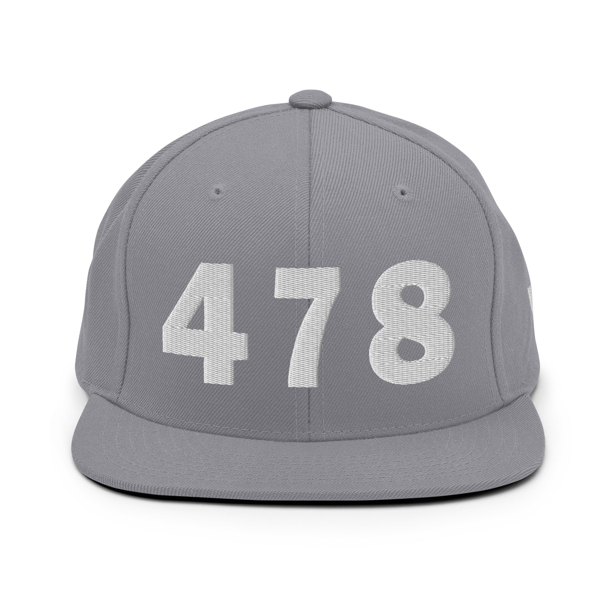 478 Area Code Snapback Hat