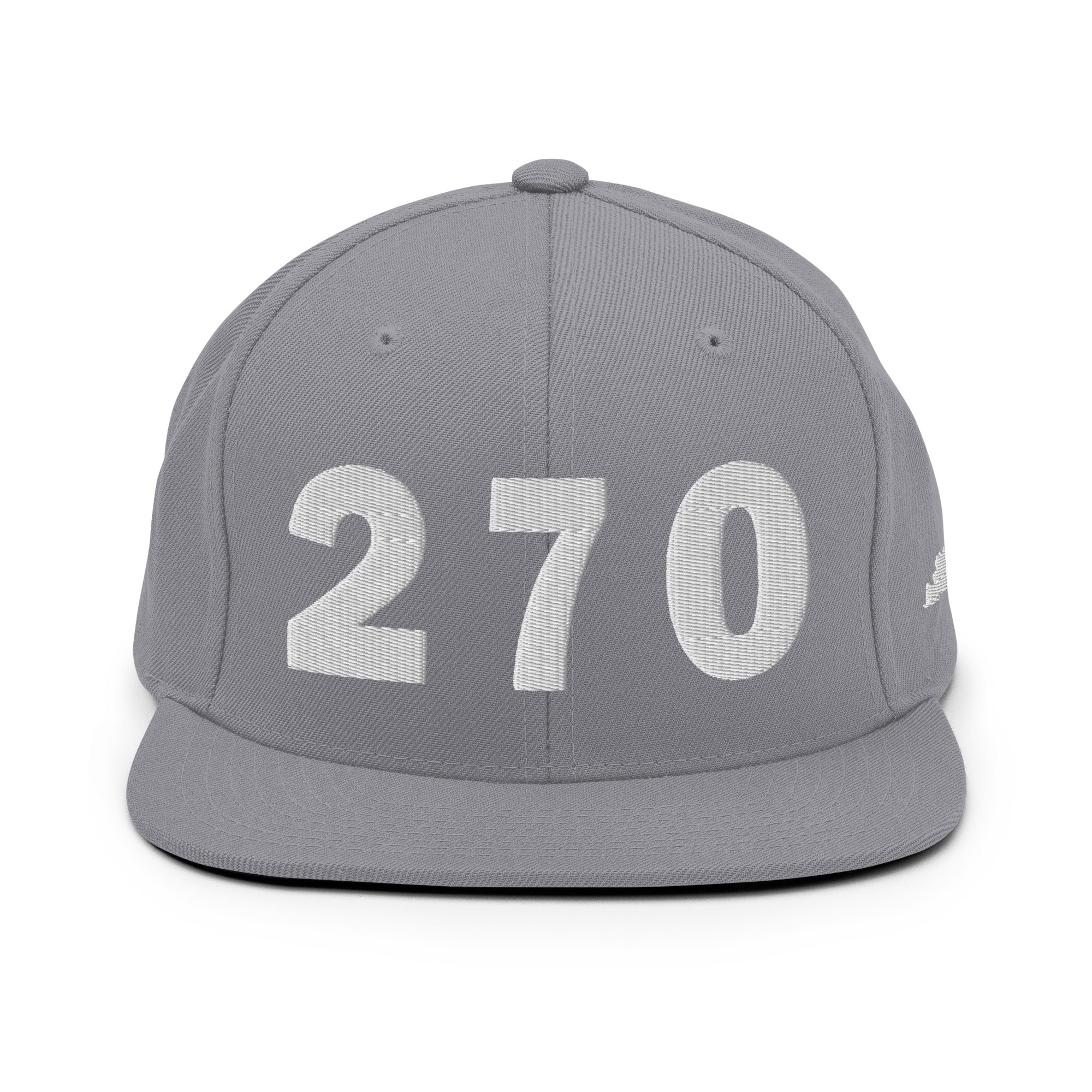 270 Area Code Snapback Hat