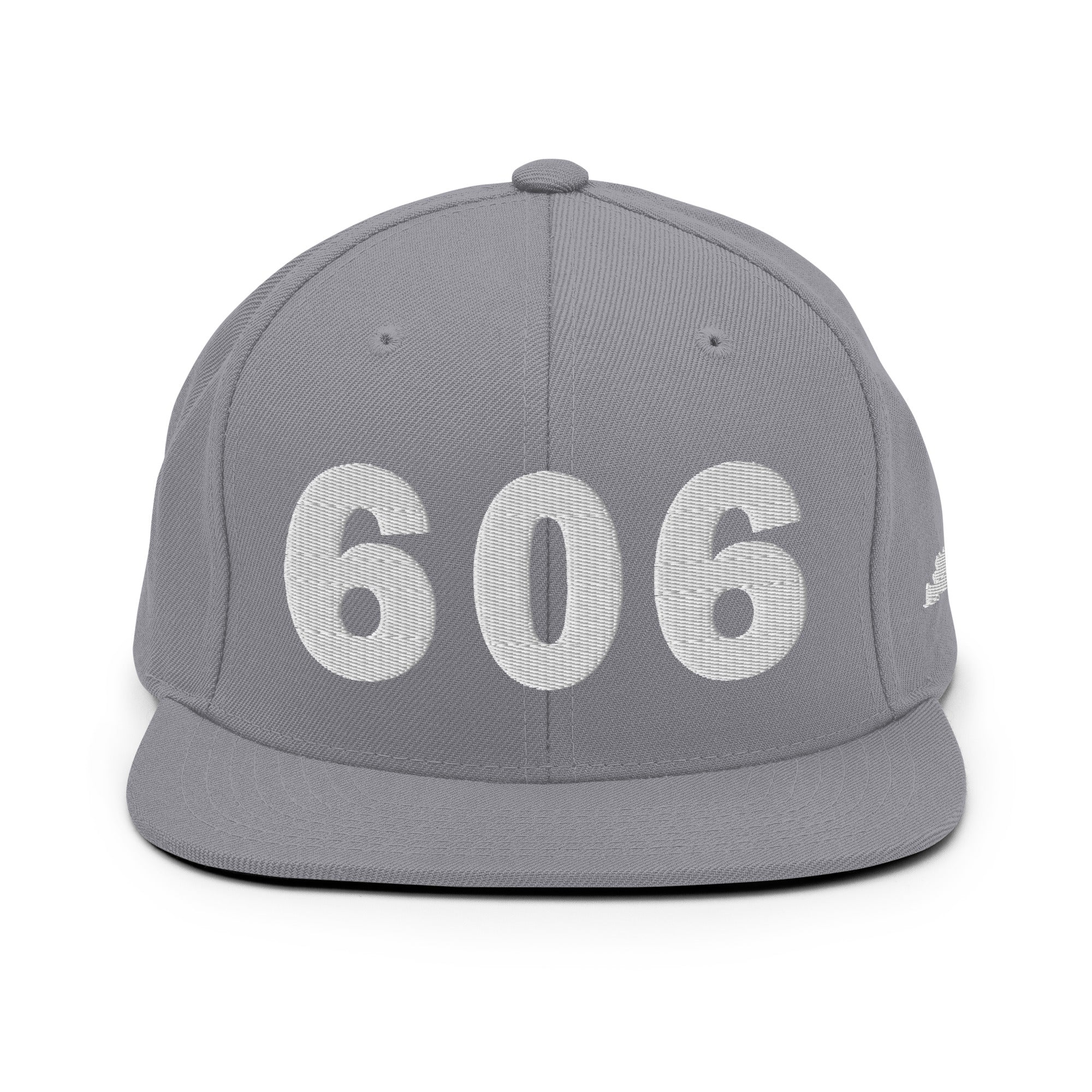 606 Area Code Snapback Hat