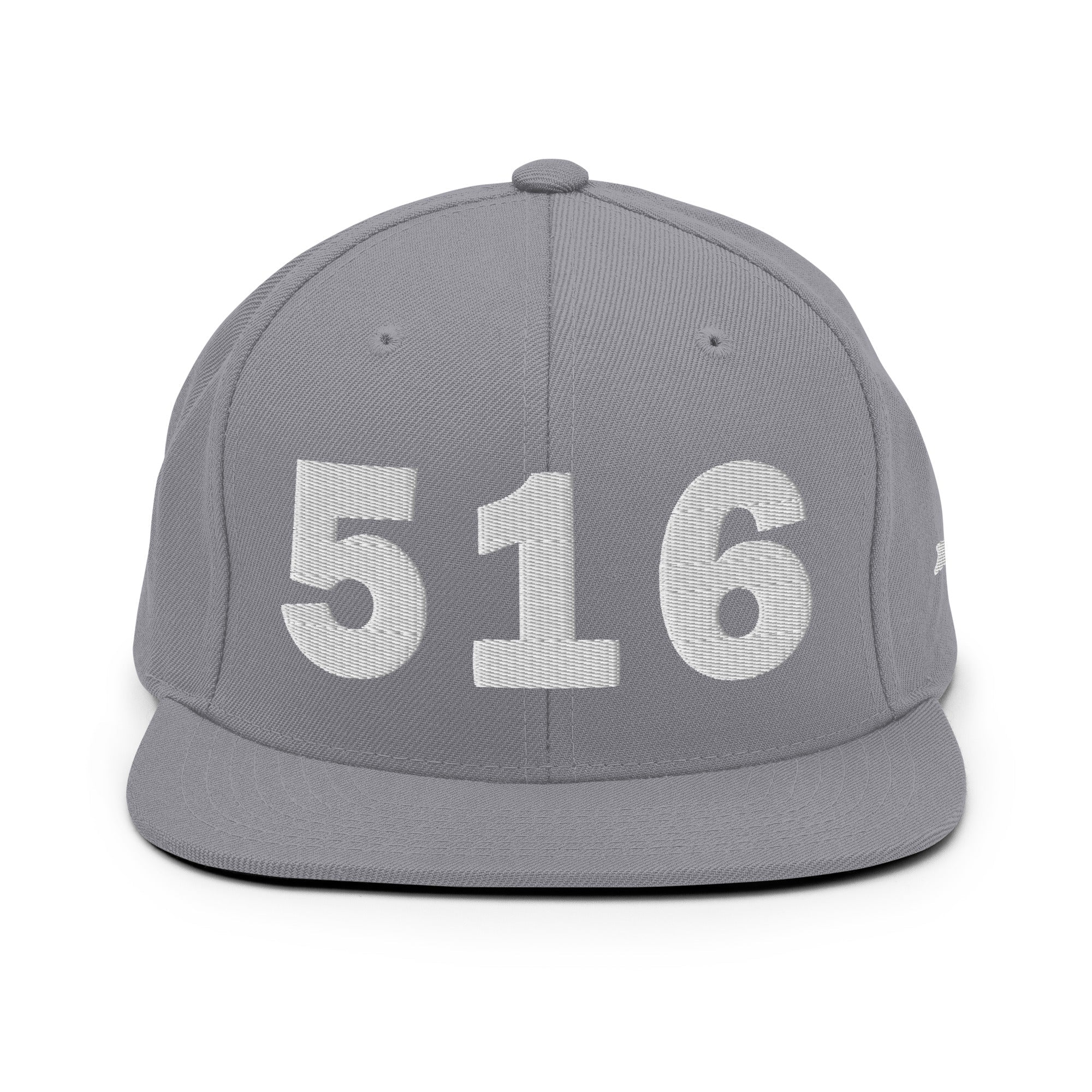 516 Area Code Snapback Hat