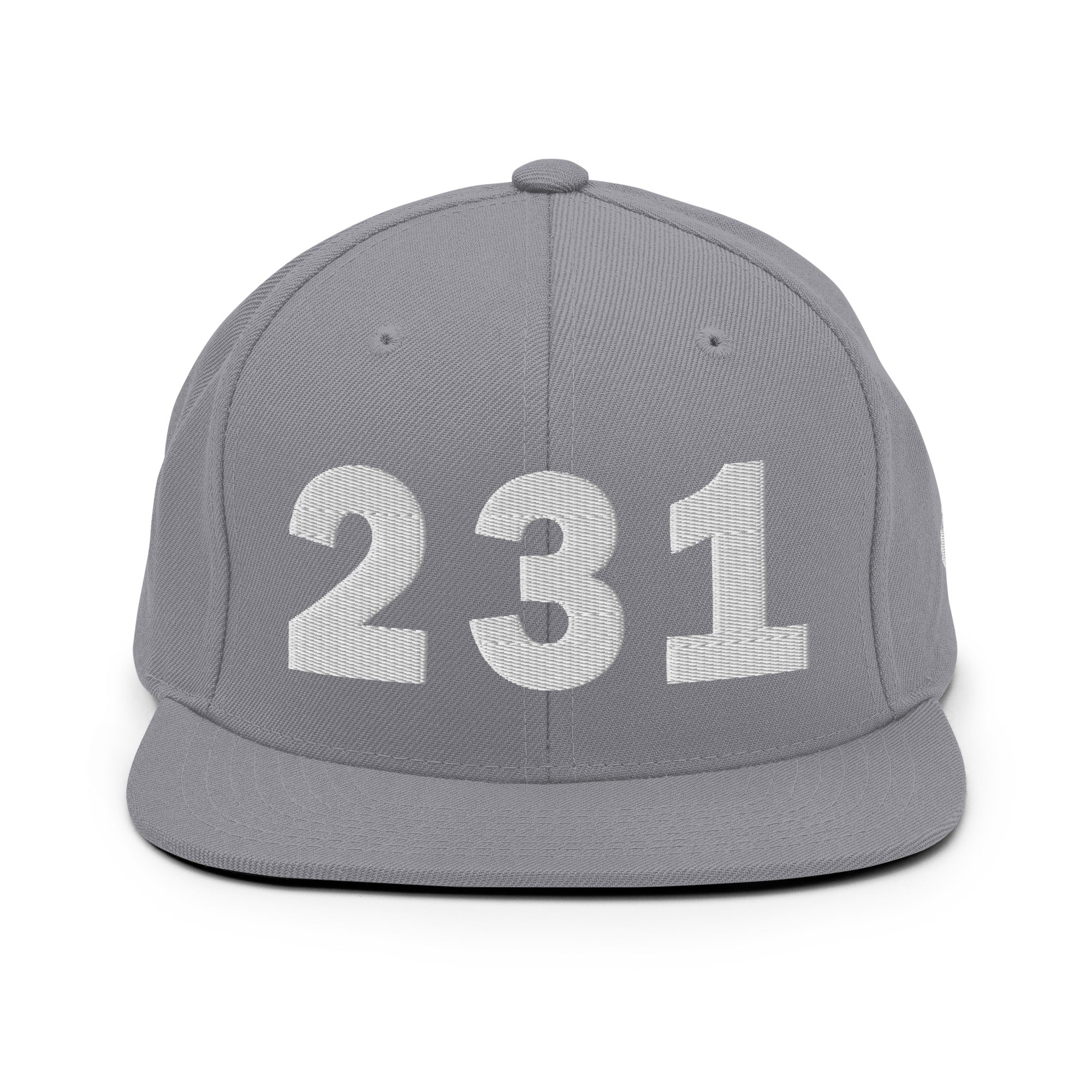 231 Area Code Snapback Hat